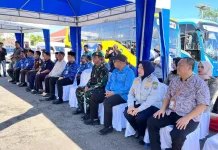 Pemkab Kotabaru Lepas Peserta Mudik Gratis, Pesan Utamakan Keselamatan