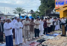 Tumpah Ruah Warga, Idulfitri Perdana di Balai Kota Banjarmasin