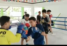 Atlet Tinju Pelajar Kembali Fokus Latihan setelah Libur Lebaran