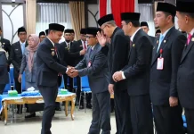 Kursi Pejabat ‘Dirombak’, Sekda, Kasatpol dan Disperdagin diisi Pelaksana Tugas
