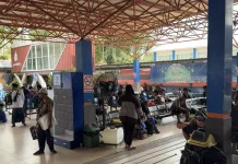 Arus Mudik Lebaran di Pelabuhan Trisakti Banjarmasin Masih Berlangsung Ramai