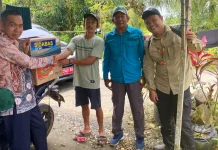 Distan Banjar Atasi Teror Ulat Bulu di Mandiangin Barat