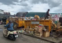 Pasca Lebaran, Volume Sampah di Pasar Sentra Antasari Terpantau Stabil