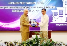 BPK RI Kalsel Terima LKPD Unaudited Dari Pemerintah Daerah di Kalsel