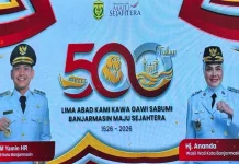 Tidak Disayembarakan, Logo Hari Jadi ke-500 Kota Banjarmasin Meluncur Duluan