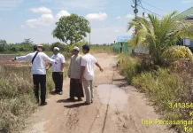 Produksi Padi Desa Pamangkih Baru Mengalami Penurunan