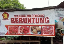 Pindah Lokasi, Mie Habang Beruntung Makin Laris
