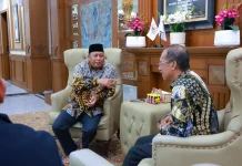 Bupati Barito Kuala Terima Audiensi PLN Kalsel Bahas Pembangunan Listrik Desa
