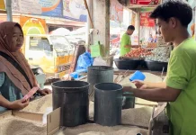 Stok Beras Jawa Masih Kosong di Pasaran Banjarmasin