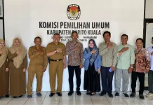 Dinas Pemberdayaan Masyarakat dan KPU Bahas Pilkades Batola