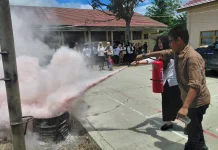 Tingkatkan Kewaspadaan, BPBD Balangan Bekali Warga Kemampuan Tanggap Bencana