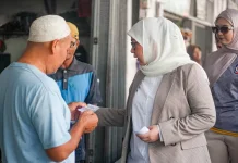 Semarak HUT ke-27, Wali Kota Bagikan Voucher Belanja di Pasar Bauntung