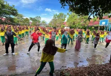 SMPN 1 Gambut Semarakkan "Jumat Sehat" dengan Senam Anak Indonesia Hebat