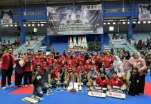 Forki Tanah Laut Juara Umum di Kejuaraan Karate Piala Pangdam XXII/Tambun Bungai