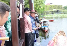 Pasar Terapung di TMII Diharapkan Jadi Magnet Wisatawan  Datang ke Kalsel
