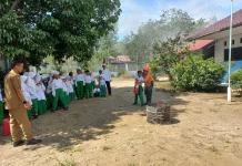 Cegah Risiko Bencana, Pelajar di Paringin Selatan Dilatih Mitigasi Dini
