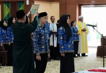 129 PNS Pemprov Kalsel Diambil Sumpah dan Janji