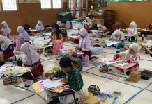 Siswa SD se-Banjarmasin Tengah Unjuk Bakat Seni Sastra di FLS3N