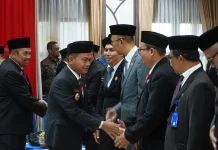 Puluhan ASN Dilantik, Wali Kota Banjarmasin Pinta Tinggalkan Pola Lama