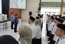 PPIH Embarkasi Banjarmasin 2026 Dikukuhkan, Siap Berikan Layanan Terbaik