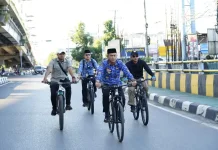 Sindiran untuk ASN, Wali Kota Banjarmasin Berangkat Kerja Naik Sepeda