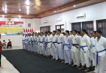 Polres Tabalong Gelar Latihan Beladiri