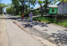 “Jebakan Maut” Jalan Tatah Belayung, Perbaikan Total Masih Angan-Angan?
