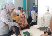 Dinkes Banjarbaru Lakukan Vaksinasi COVID-19 bagi Calon Jemaah Haji