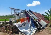 BPBD Banjar Lakukan Verifikasi Rumah Rusak akibat Angin Puting Beliung