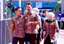 Bupati Banjar Saidi Mansyur Hadiri Peringatan Hari Jadi ke-27 Kota Banjarbaru