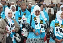 Sebanyak 359 Jemaah Calon Haji Banjarmasin Dilepas