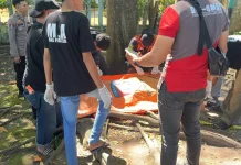 Sesosok Mayat Pria Ditemukan Tergeletak di Jembatan Muara Kelayan