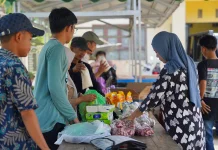 Pasar Murah Disperindag Balangan di Desa Pelajau Masuki Titik ke-24