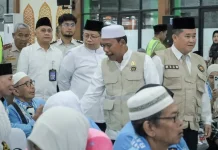 DPRD Kalsel Hadiri Pelepasan Jemaah Haji Embarkasi Banjarmasin