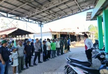 DPRKPLH Banjar Gelar Aksi Giat Bersih di Desa Sungai Batang