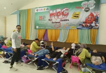 Warga Tetap Antusias , Donor Darah BSC Banjarmasin