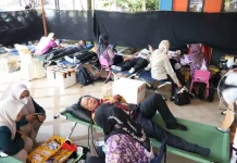 Peringati Hari Kesiapsiagaan Bencana BPBD Kalsel Gelar Donor Darah