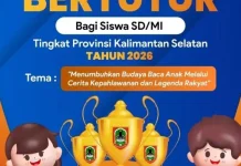 Lomba Bertutur Upaya Dispersip Kalsel Tingkatkan Literasi Generasi Muda