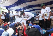 Gubernur Muhidin Berbaur Bersama Buruh Kalsel Peringati May Day 2026