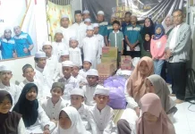 Komunitas Keluarga Badingsanak Salurkan Sembako untuk Anak Panti