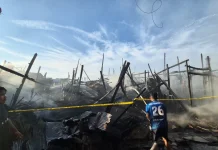 Kawasan Pasar Bawang Terbakar Senin Dini Hari, Puluhan Toko Ludes