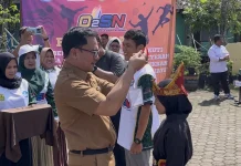 Puluhan Peserta Berkompetisi di 5 Cabor O2SN Banjarmasin Tengah