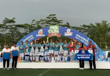 SDN Kuripan 2 Raih Juara Tiga di Turnamen MilkLife Soccer Challenge