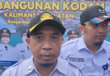 Tiang Pertama Makodam Lambung Mangkurat Dipancang, Target Rampung 2027
