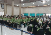 Kloter 9 Berangkat, 3.233 Jemaah Embarkasi Banjarmasin Sudah Tiba di Tanah Suci