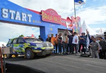 Gubernur H. Muhidin Buka Seri Pembuka Kejurnas Rally Indonesia
