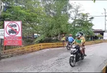 Jembatan Kompleks DPR Banjarmasin Miring, Pemko Bangun Ulang Senilai Rp14 Miliar