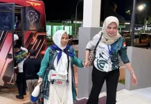 Jemaah Haji Asal Tanah Bumbu dan Kotabaru Tiba di Asrama Haji