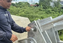 Baut Raib dan Tak Berlampu, Warga Keluhkan Keamanan Jembatan Cusa
