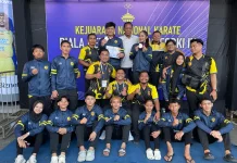 Dua Karateka Kalsel Raih Medali Piala Ketua PB FORKI VI Bandung